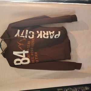 Park City Utah storm fleece